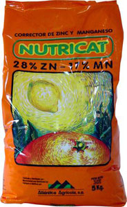 Fertilizante foliar Nutricat Zinc-Manganeso
