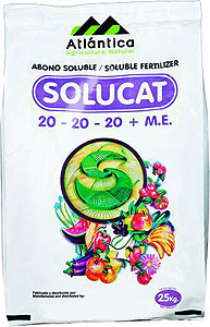 Abono soluble Solucat 20-20-20