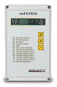 Controladores para filtros Irrifiltros