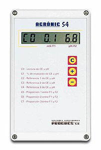 Controlador de fertilizacin hidropnica Agrnic 54