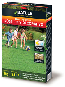 Csped rstico y decorativo